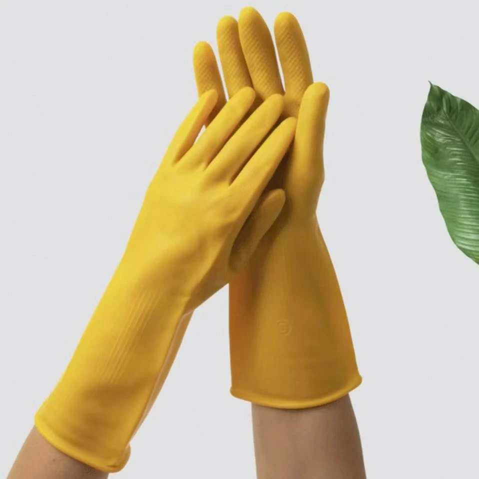Huishoudelijke rubberen handschoenen